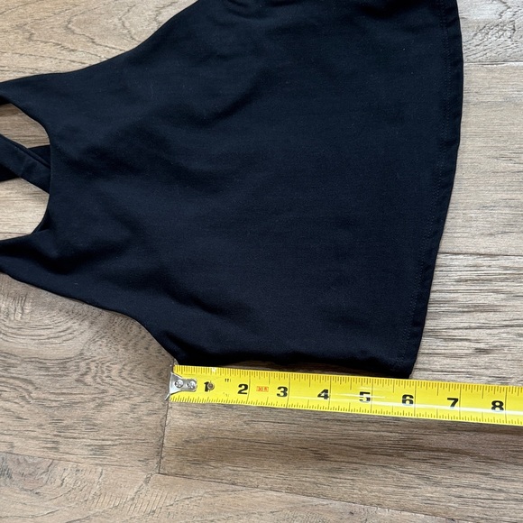 Abercrombie & Fitch Midnight Black Racerback Tank Top Size XXS - Picture 5 of 8